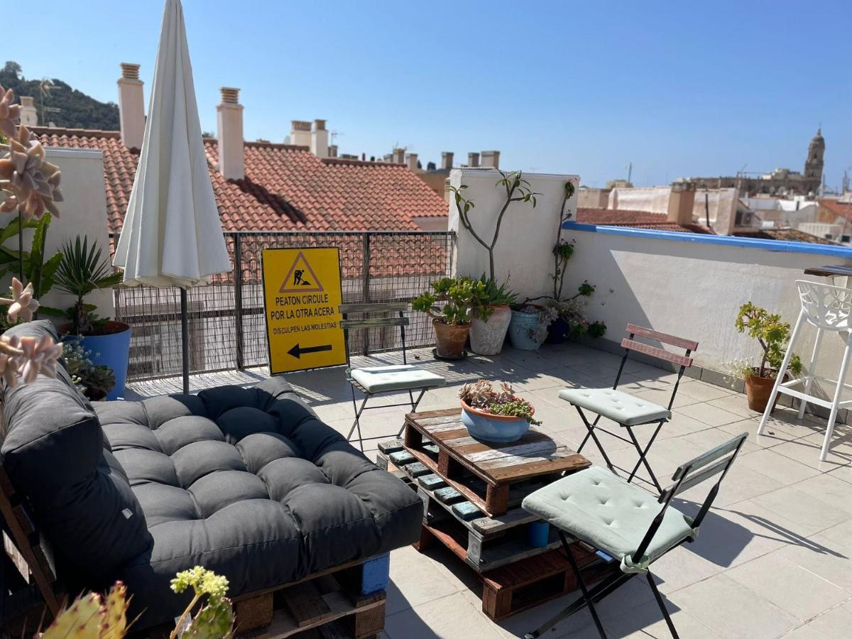 Charming Home With Private Terrace,Heart Of 말라가 외부 사진