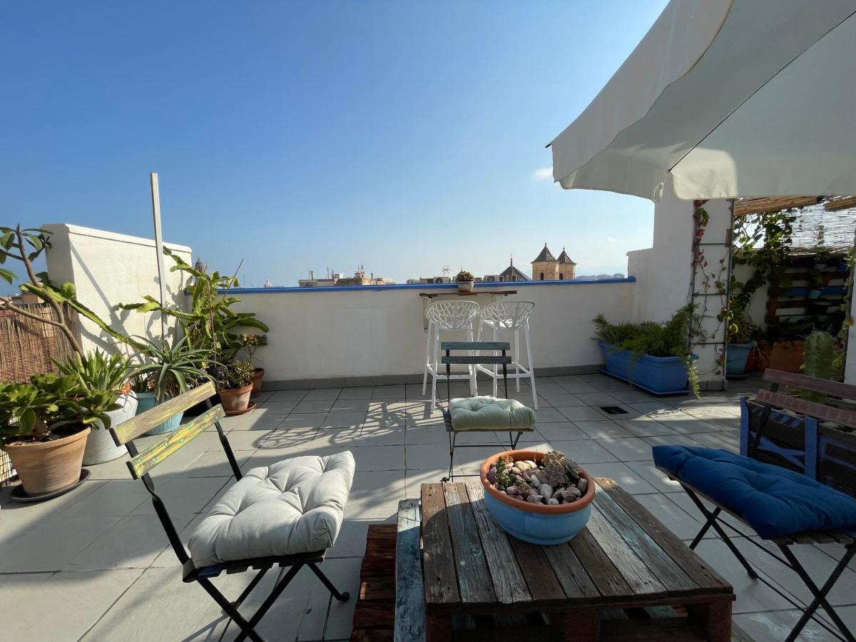 Charming Home With Private Terrace,Heart Of 말라가 외부 사진