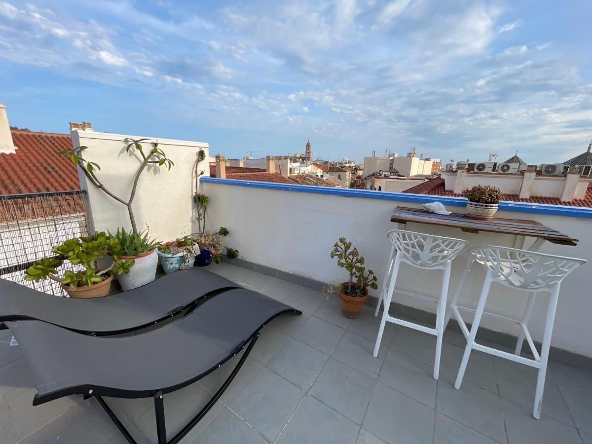 Charming Home With Private Terrace,Heart Of 말라가 외부 사진