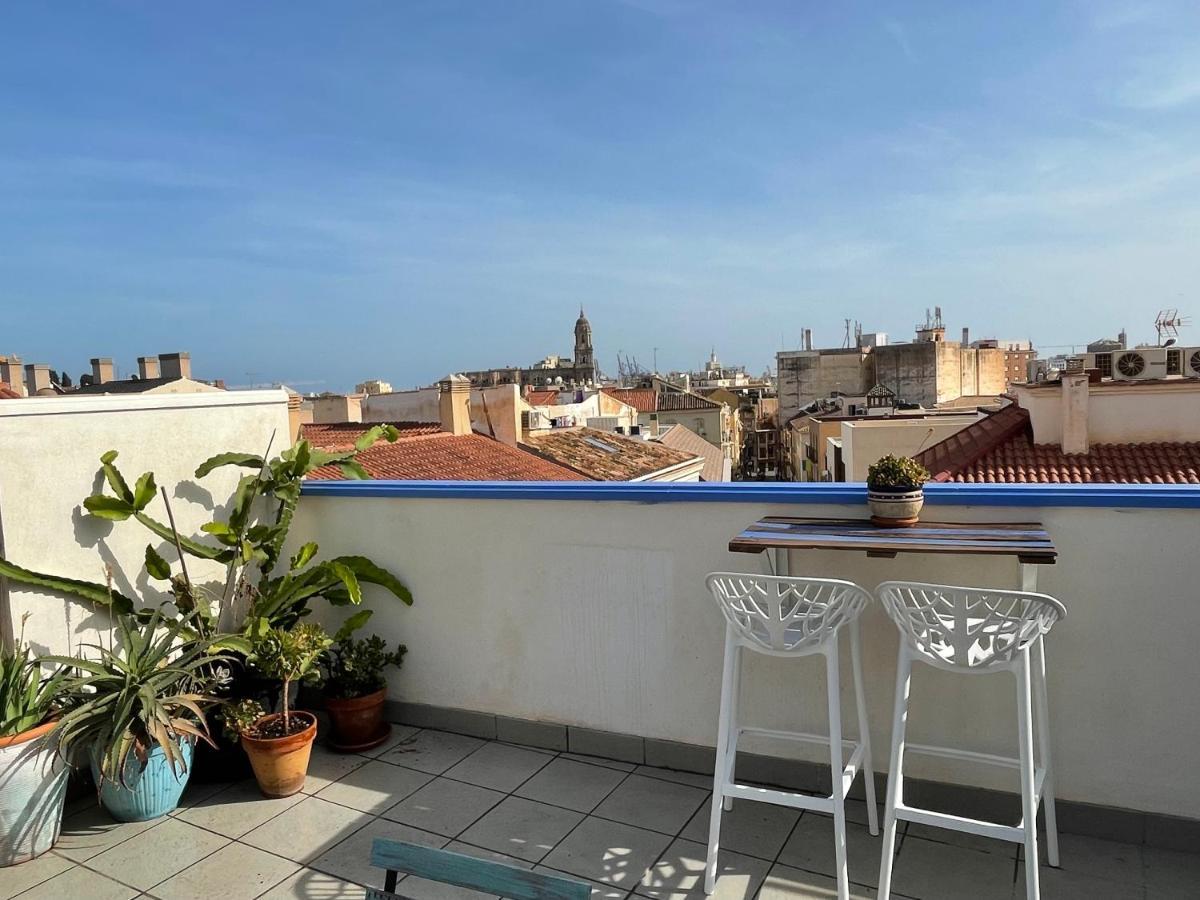 Charming Home With Private Terrace,Heart Of 말라가 외부 사진
